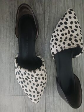 Cheetah D'Orsay Flats - Great Condition